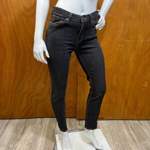 M.i.H Women's Bridge High Rise Skinny Black Jeans Size 27